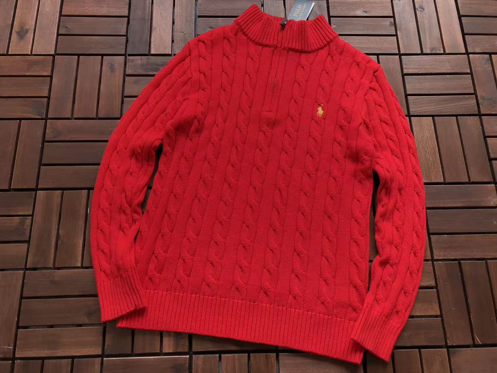 Ralph Lauren Buzo De Lana Cierre 1/4