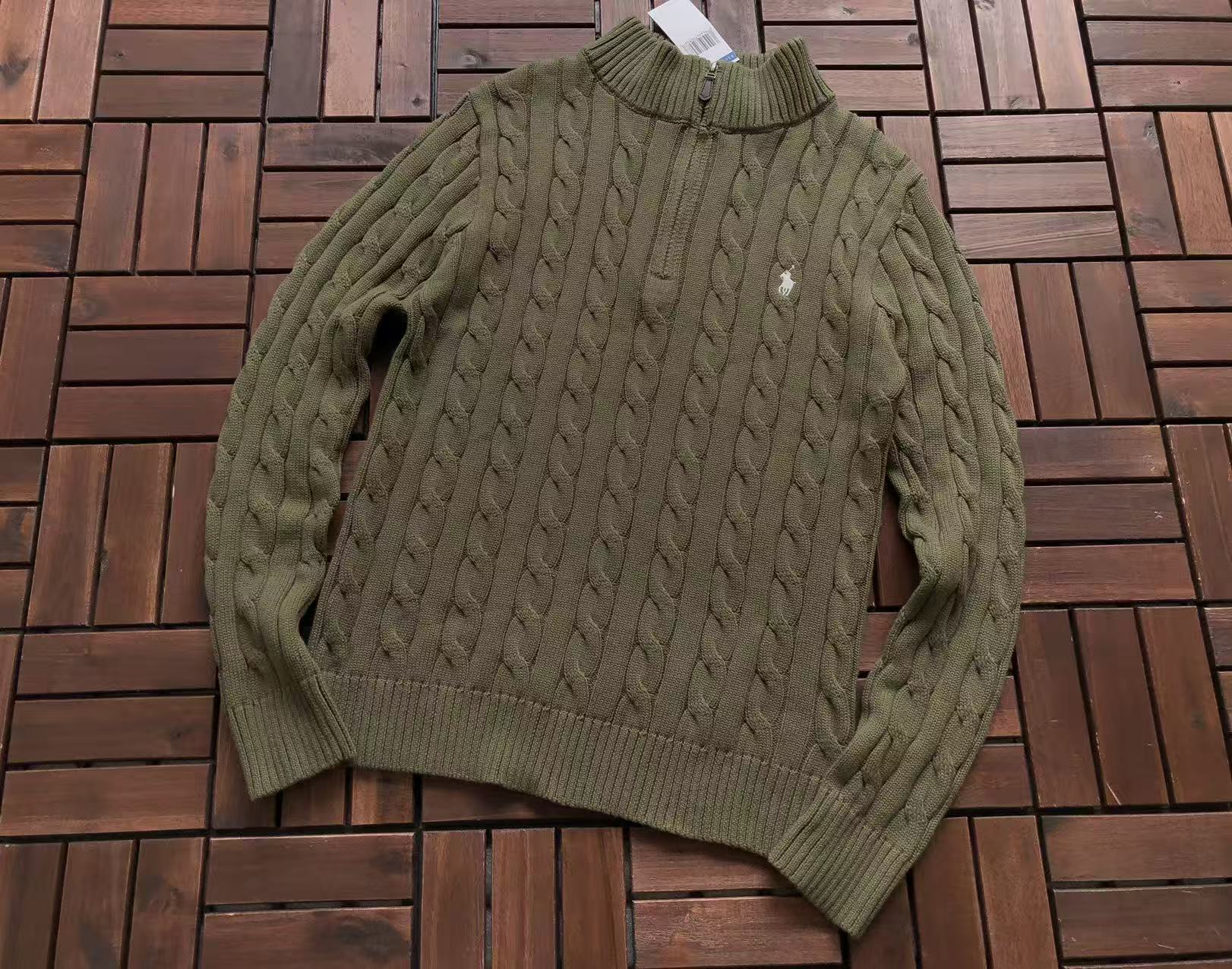 Ralph Lauren Buzo De Lana Cierre 1/4