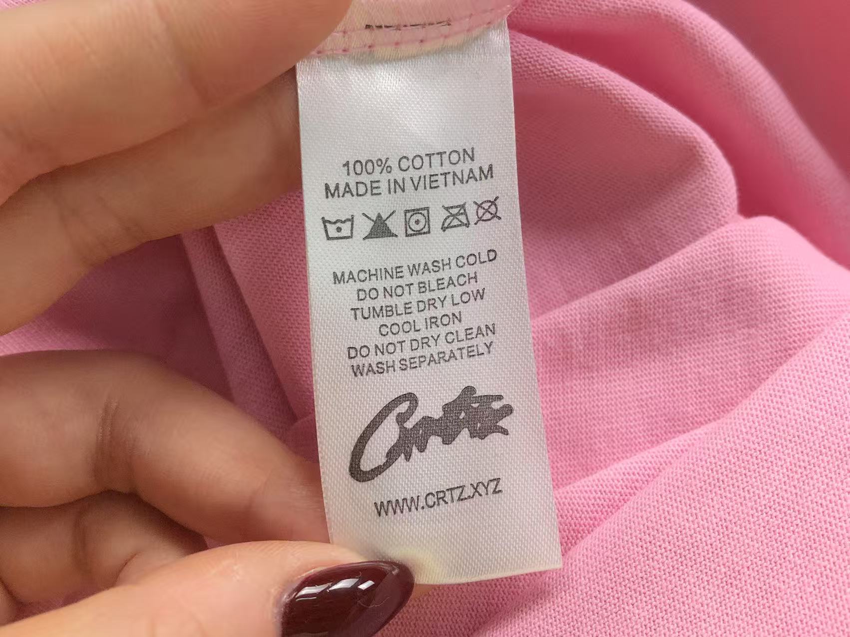 Corteiz Remera Big Logo Back