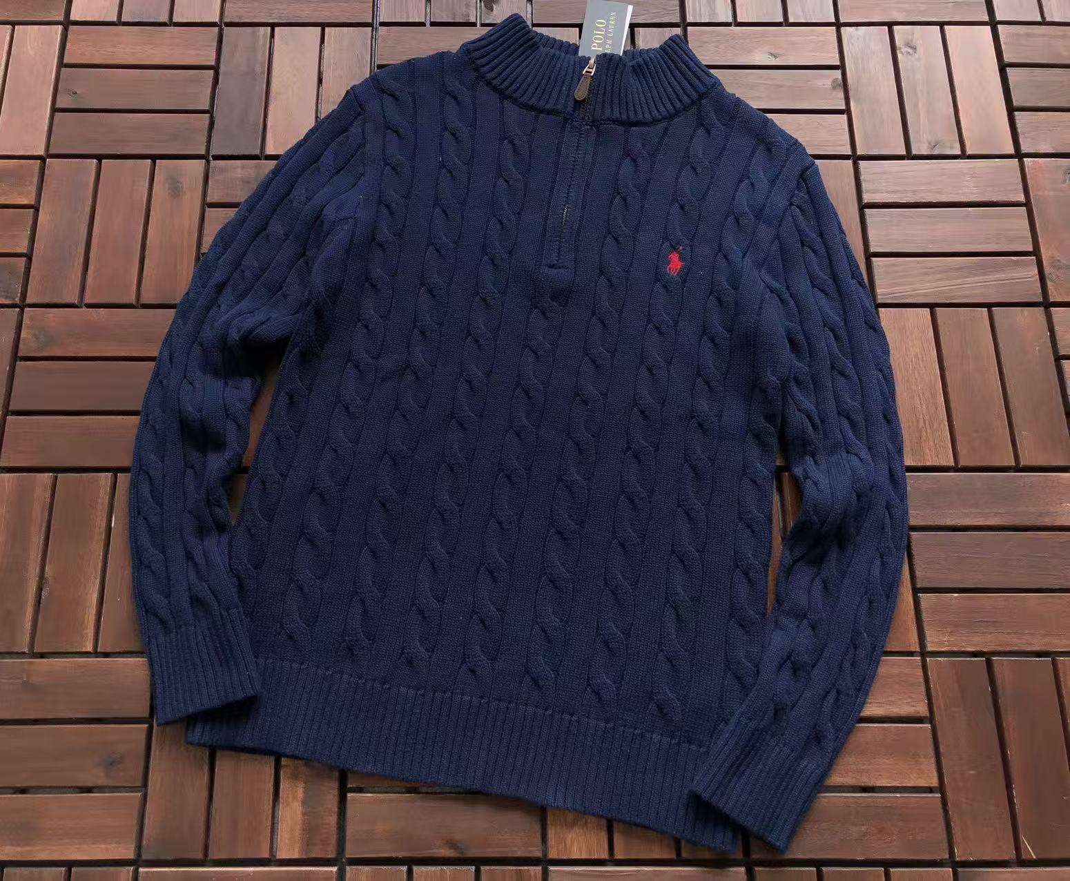 Ralph Lauren Buzo De Lana Cierre 1/4