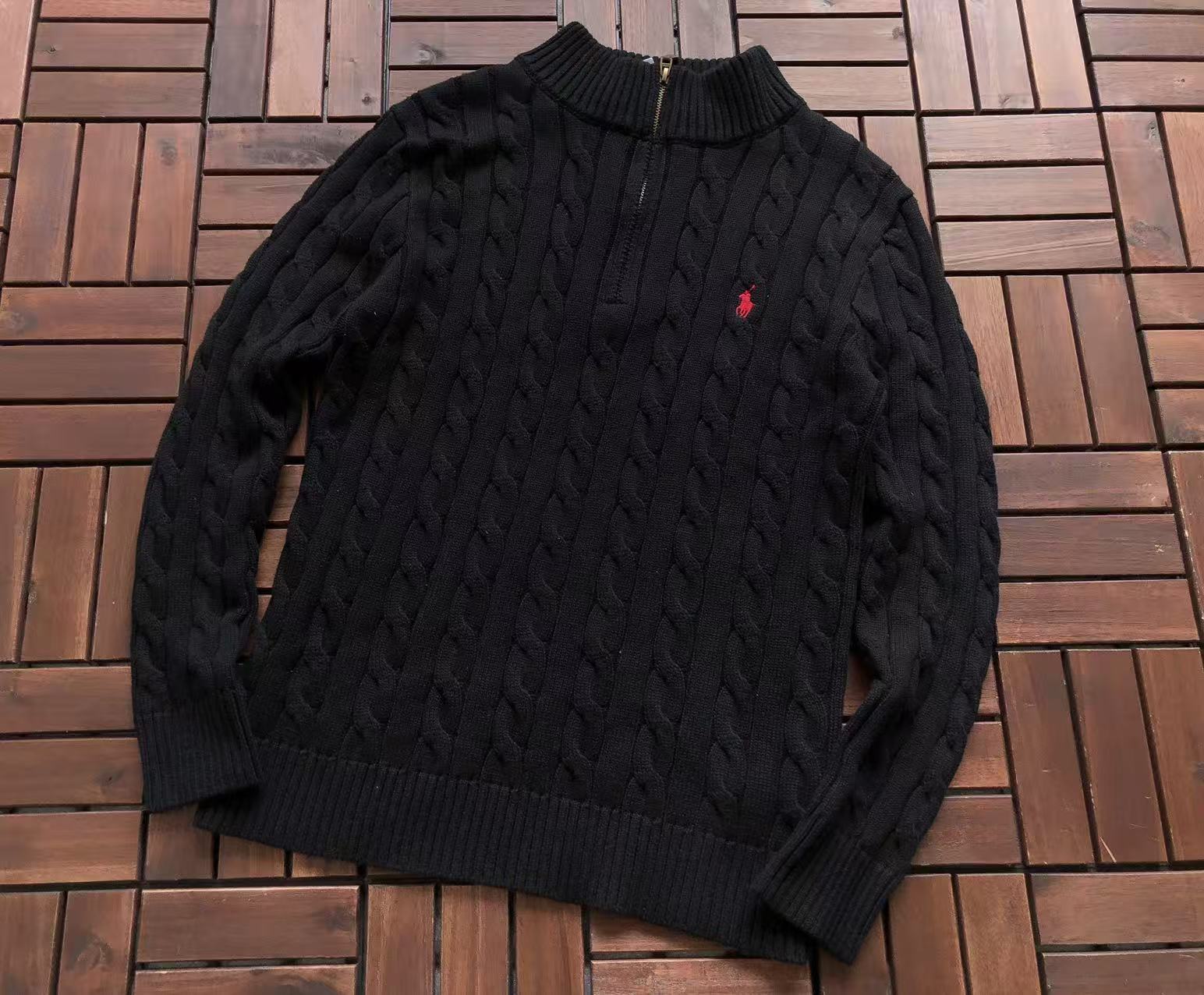 Ralph Lauren Buzo De Lana Cierre 1/4