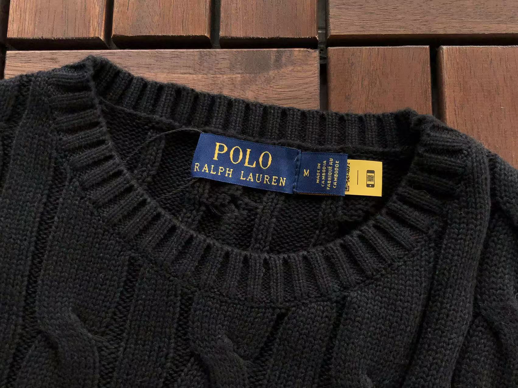 Ralph Lauren Buzo De Lana Basic