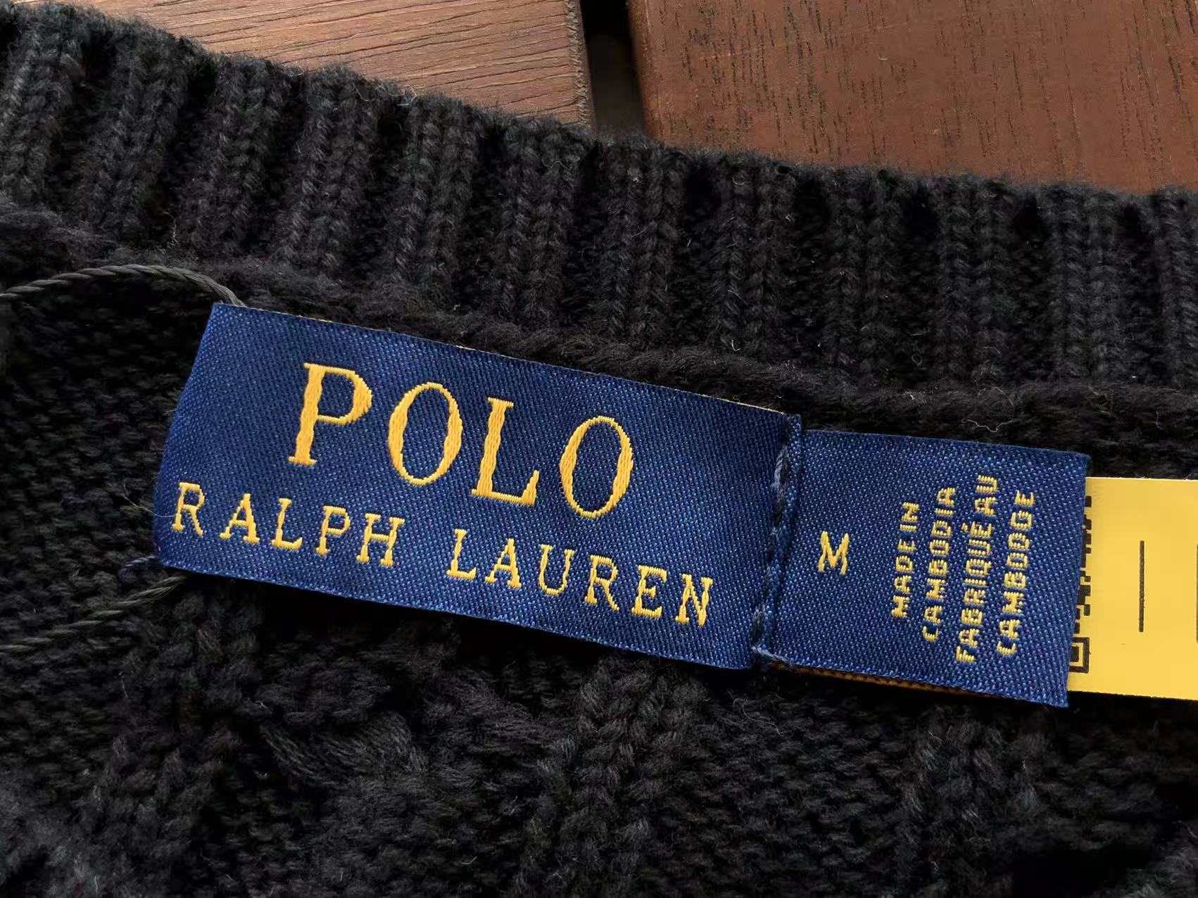 Ralph Lauren Buzo De Lana Basic