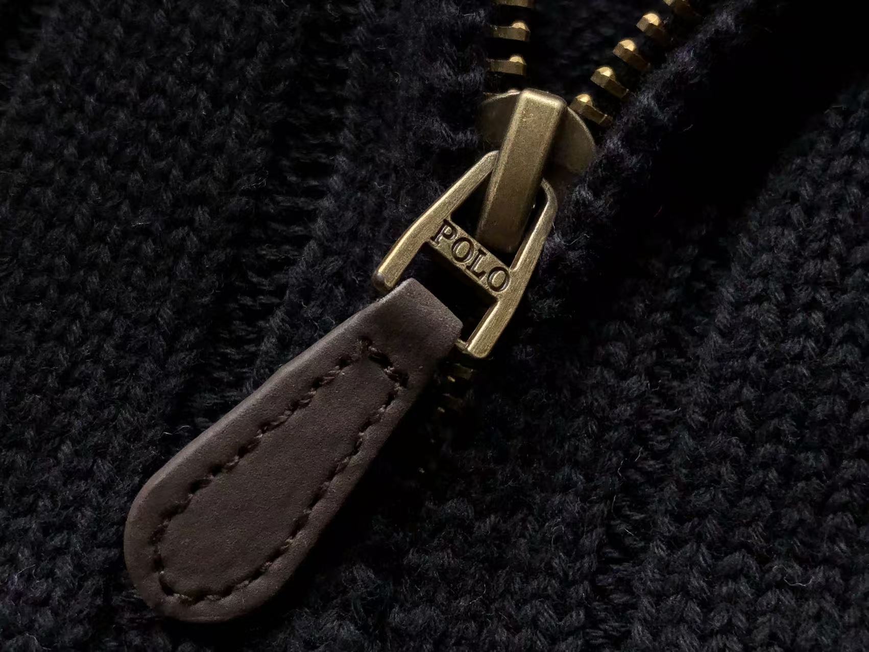 Ralph Lauren Buzo De Lana Cierre 1/4