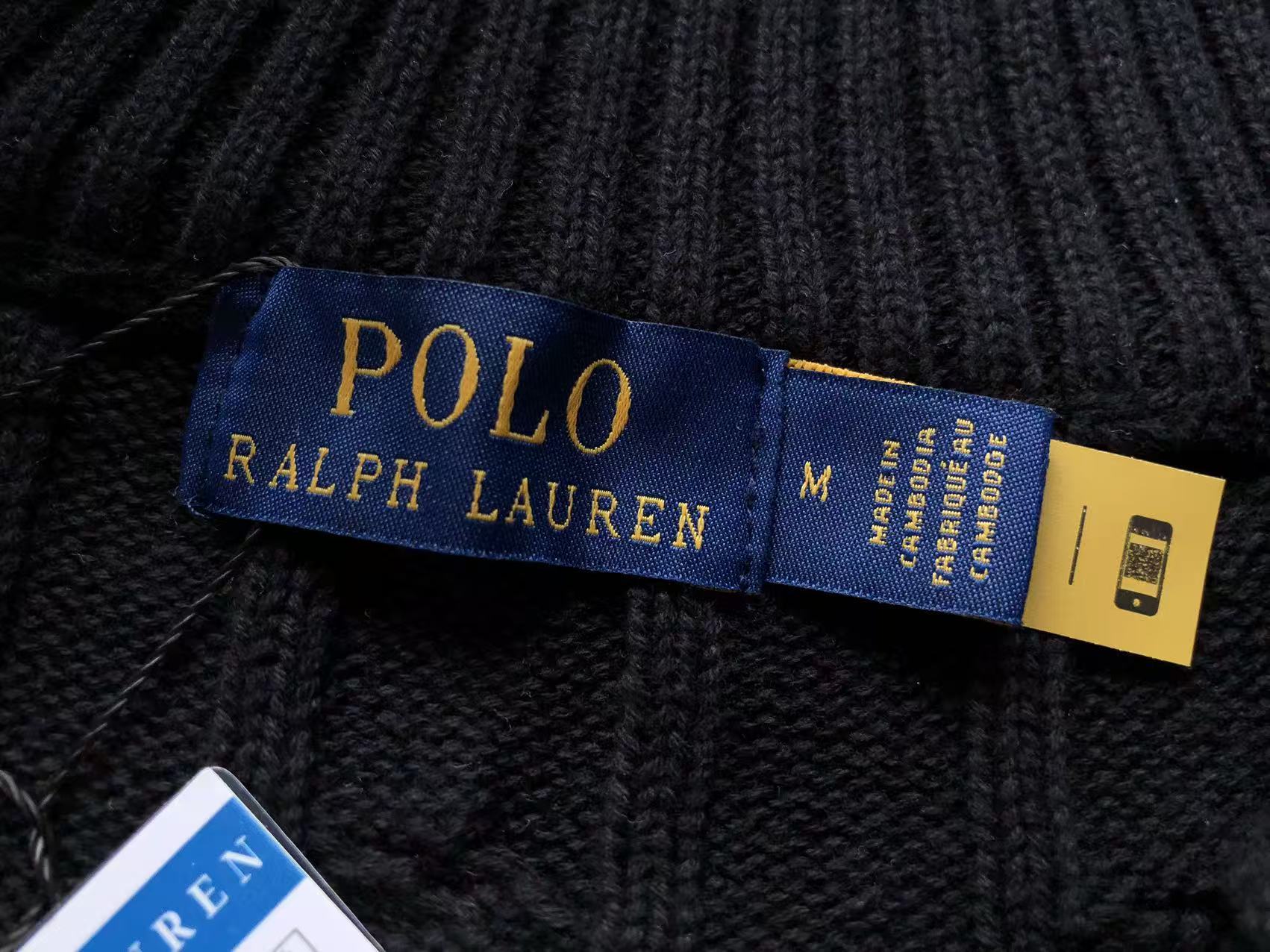 Ralph Lauren Buzo De Lana Cierre 1/4