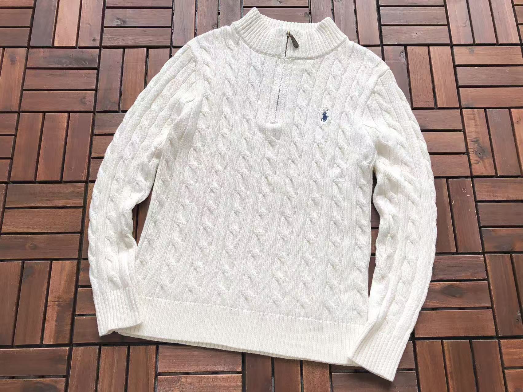 Ralph Lauren Buzo De Lana Cierre 1/4