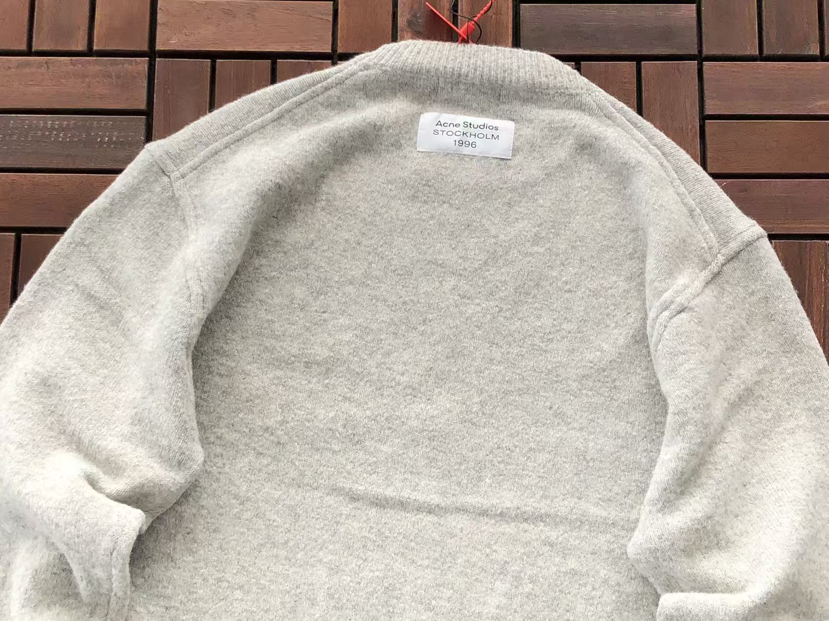 Acne Studios Buzo De Lana Basic