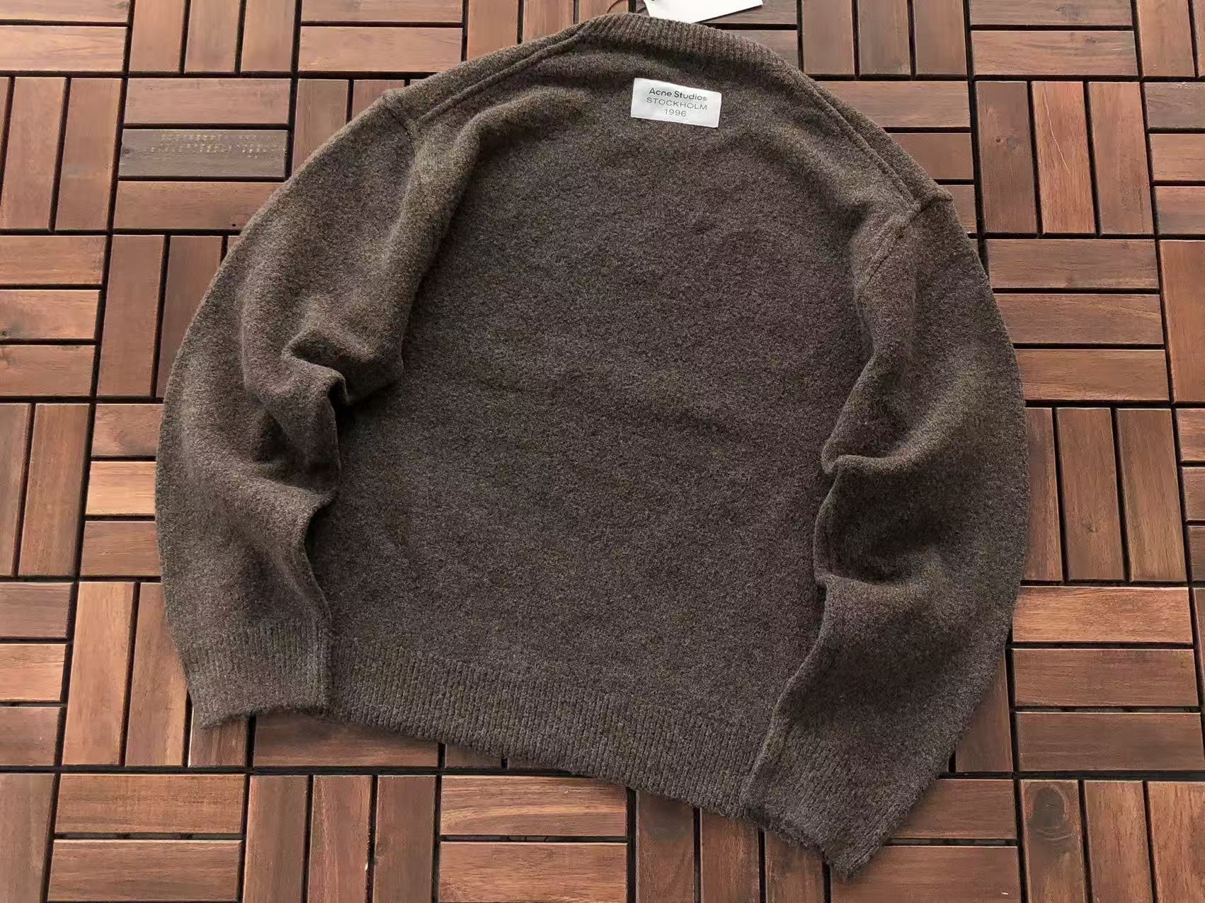 Acne Studios Buzo De Lana Basic