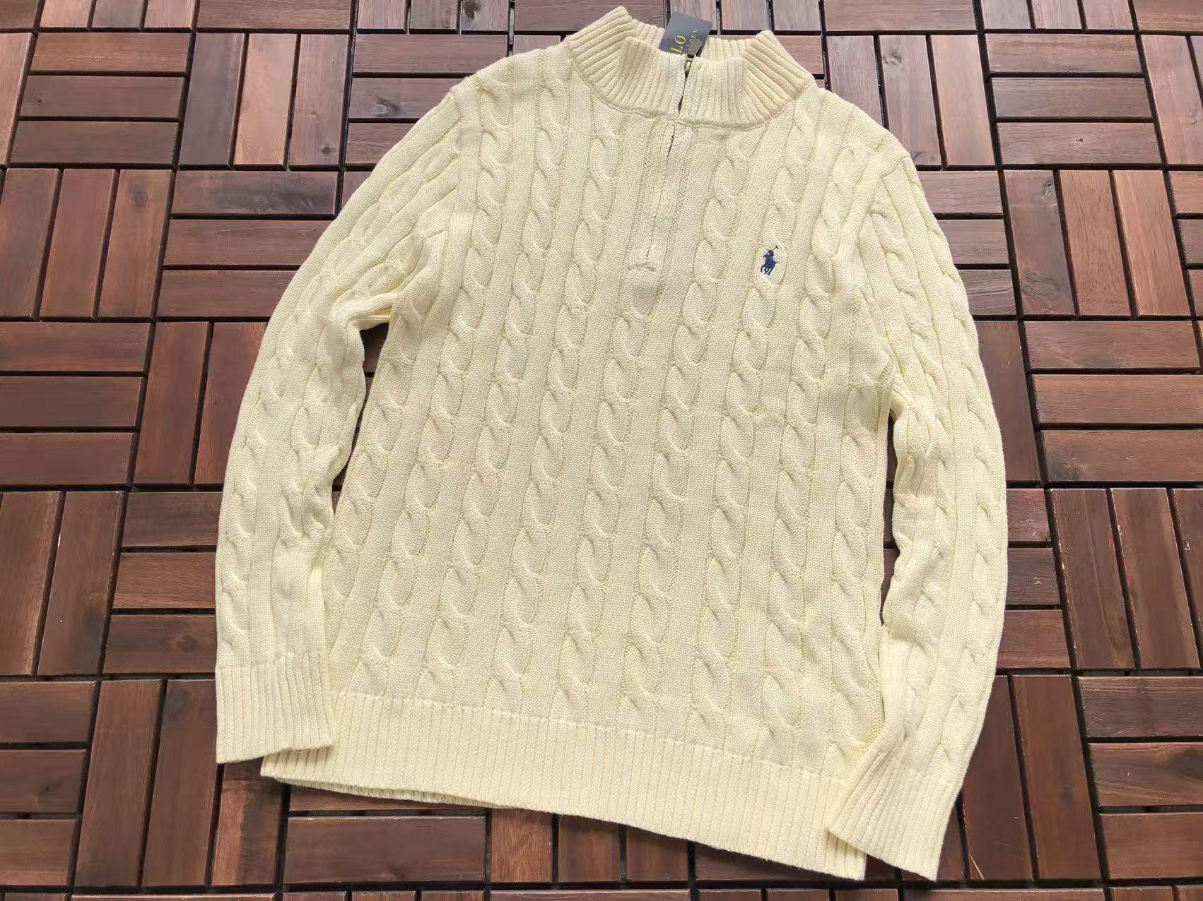 Ralph Lauren Buzo De Lana Cierre 1/4