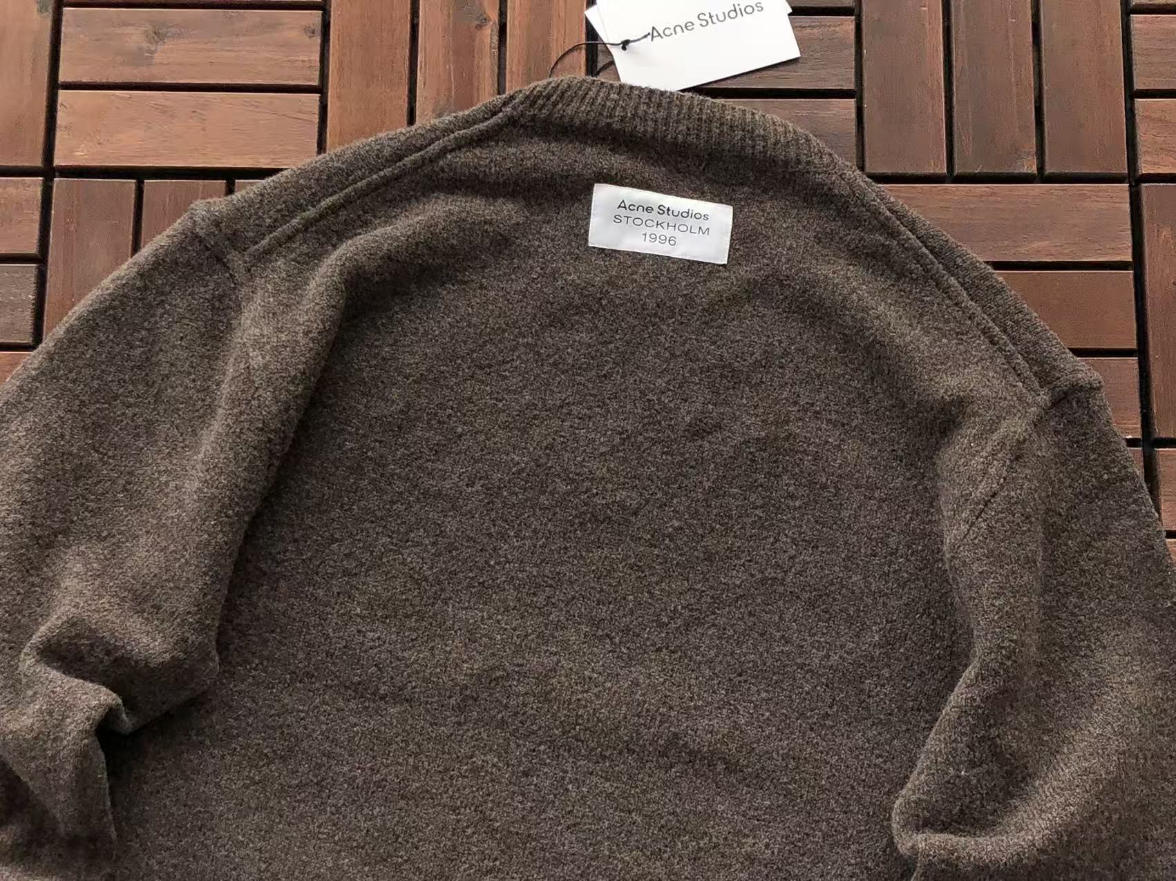 Acne Studios Buzo De Lana Basic