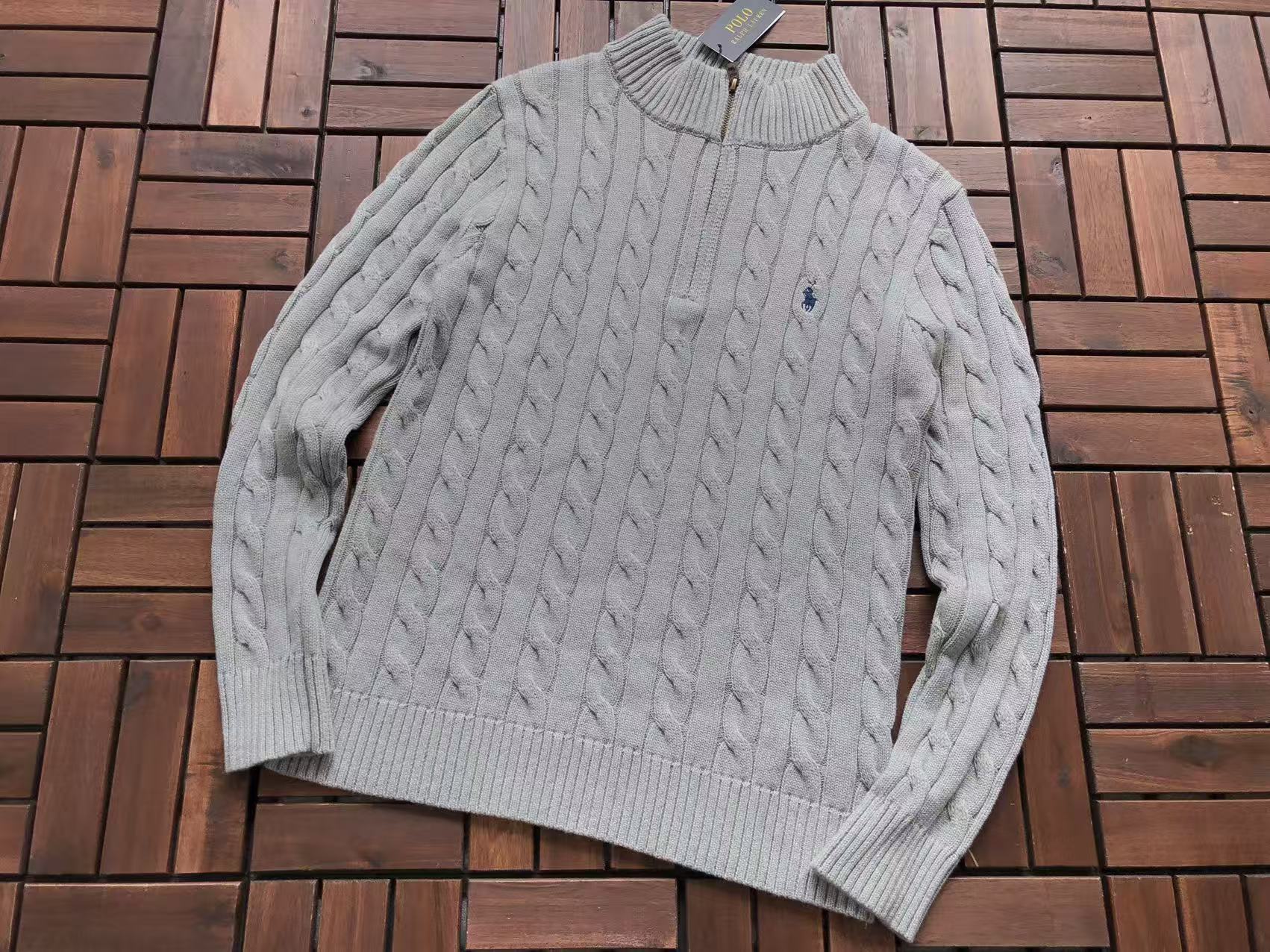Ralph Lauren Buzo De Lana Cierre 1/4