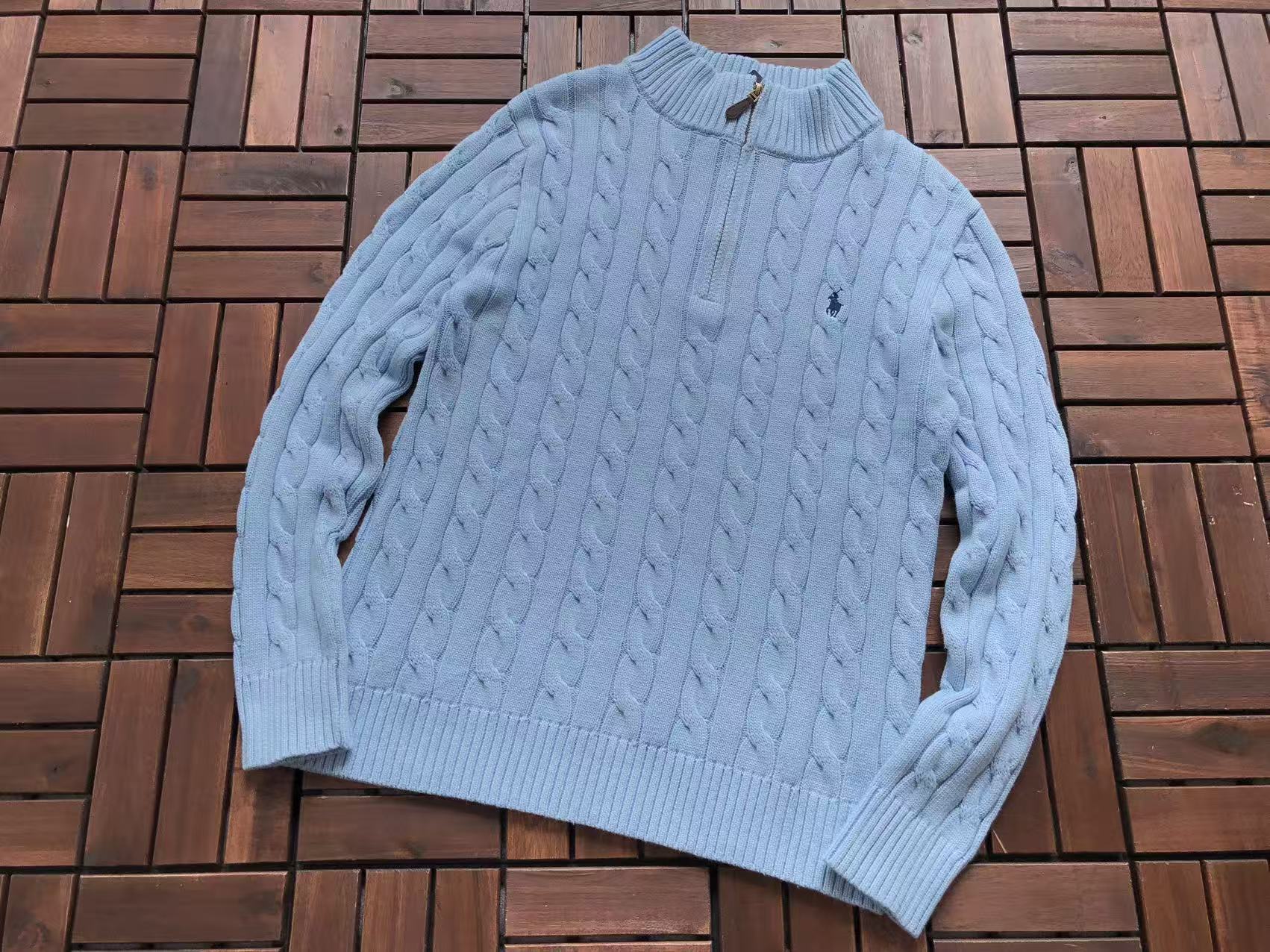 Ralph Lauren Buzo De Lana Cierre 1/4
