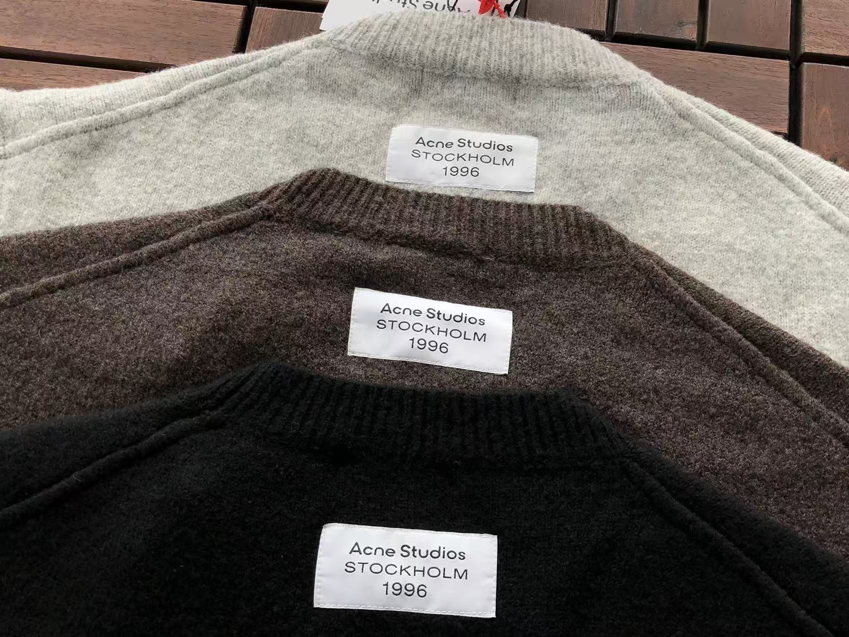 Acne Studios Buzo De Lana Basic