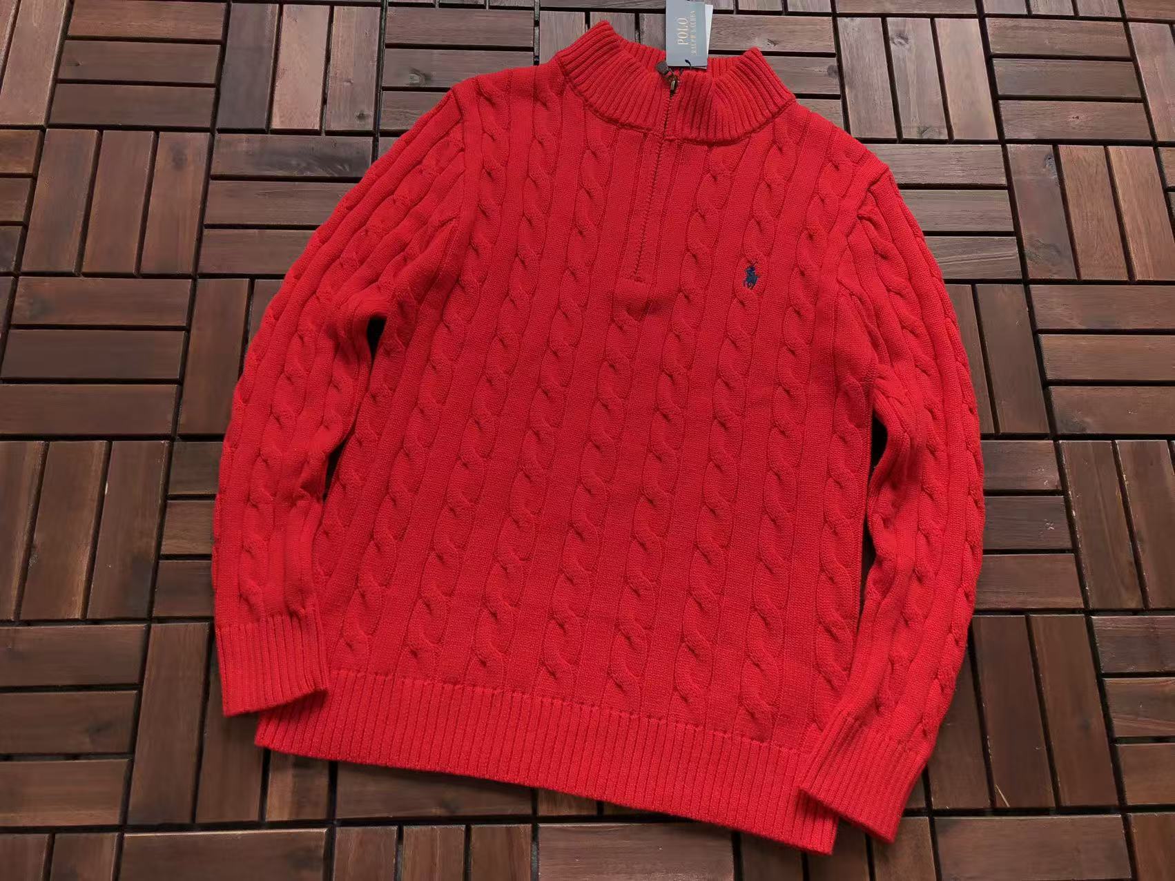 Ralph Lauren Buzo De Lana Cierre 1/4