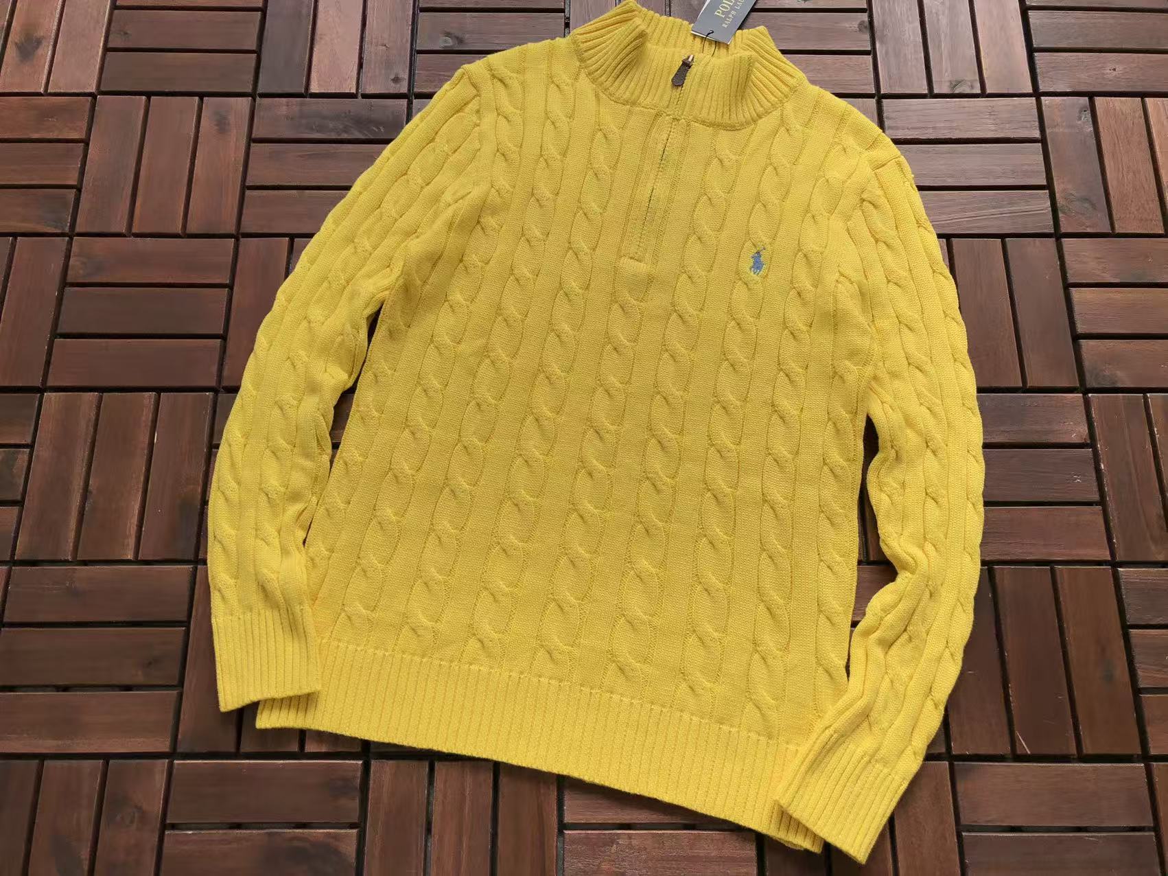 Ralph Lauren Buzo De Lana Cierre 1/4